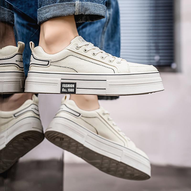 Мужская синяя спортивная обувь, повседневная парусиновая обувь, кроссовки для бега в уличном стиле, студенческие туфли больших размеров, черные туфли для скейтбординга