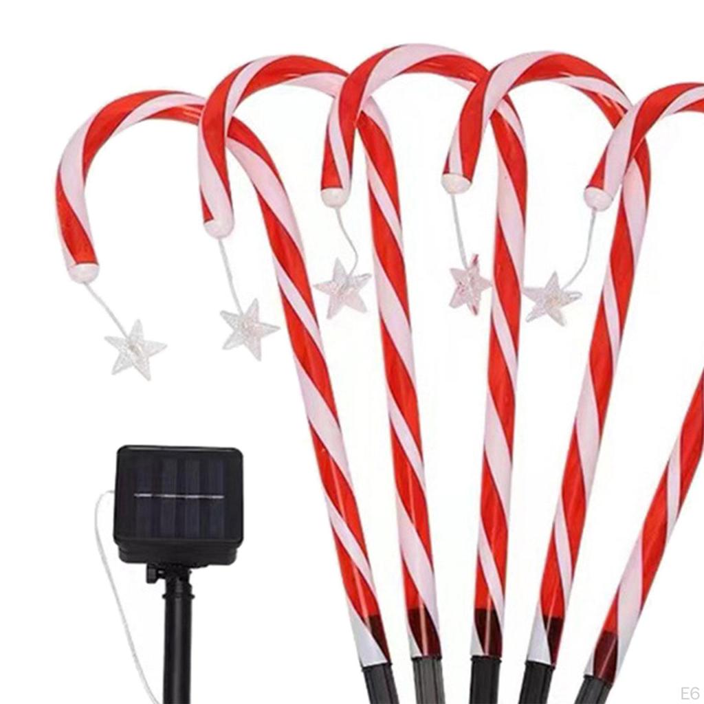 Фигурка тростника, рождественское украшение на солнечной батарее, декоративный ландшафтный светильник для улицы