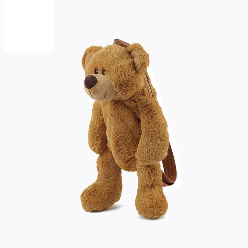 Gorilla Plush Backpacks Cute Stuffed Animal Toys Monkey Bear Soft Toys Shoulder Bags for Kids Boy Girls