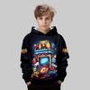 Autumn Gaming Themed Graphic 3D Printed Hoodies Fashionable Casual Sports Long Sleeved Children's Boy Hooded Sweatshirts
