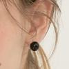 Aora SIMPLE BALL STUD EARRING #0033