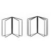 Reusable A4 Menu Paper Holder Foldable Shell Document Folder Loose Leaf Binder  Restaurant