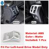 Car Accessories Center Console Armrest Storage Box Rear AC Air Condition Outlet Vent Panel Cover Trim For VOLVO XC40 2018 - 2024