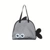 Foldable mesh beach tote with multiple pockets, sturdy handles, easy to store beach necessities, nice Christmas holiday gift option.