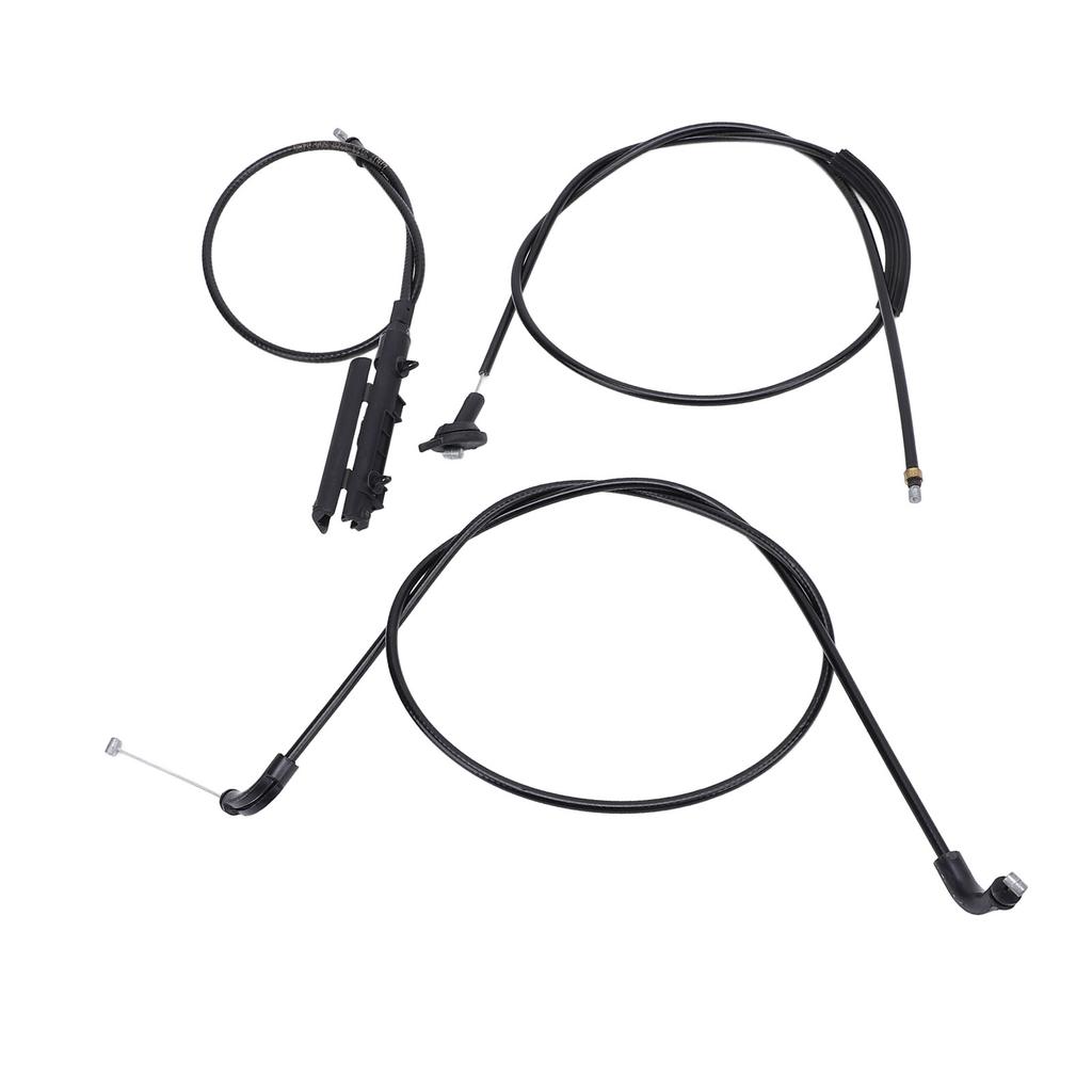 Трос открывания капота двигателя, комплект тросов Боудена, стальной трос, ПВХ 51237197474 для 7 серии E65 E66 740i