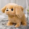 Creative Tail Wagging Companion Adorable Simulation Electric Plush Puppy Doll Toy Birthday Gift Dog