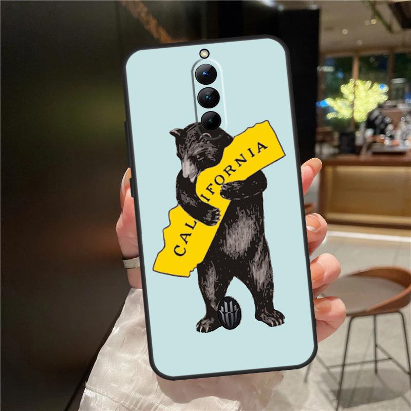 Cartoon Grizzly Bear Case For ZTE Nubia Red Magic 11 10 9 8 8S 9S 10S Pro Plus 6 7 6S 7S For RedMagic 10 Air Cover