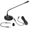 D38 Gooseneck Condenser Microphone Computer Microphone with XLR To 6.35mm Cable for Conference