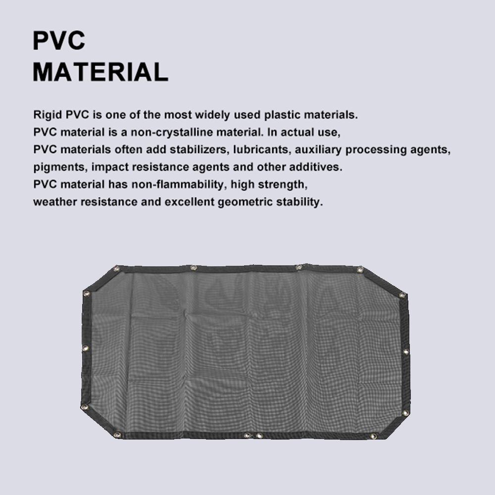 Верхняя крышка сетчатого солнцезащитного козырька обеспечивает защиту от ультрафиолета для Jeep Wrangler JK JKU 2007-2017, черный