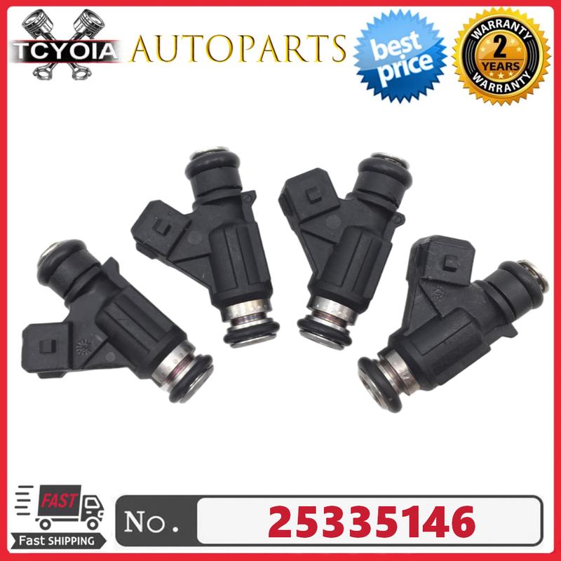 4pcs/lot Car Injectors Nozzle Auto Engine Parts 25335146 for Chevy Corsa Meriva Montana 1997-2001