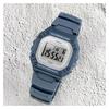 Casio Серия DIGITAL - Квадратный Модный Тренд Спортивные Кварцевые Часы Ремешок из Смолы Японские и Корейские Часы Мужские Часы Серый Циферблат W-218HC-2AV