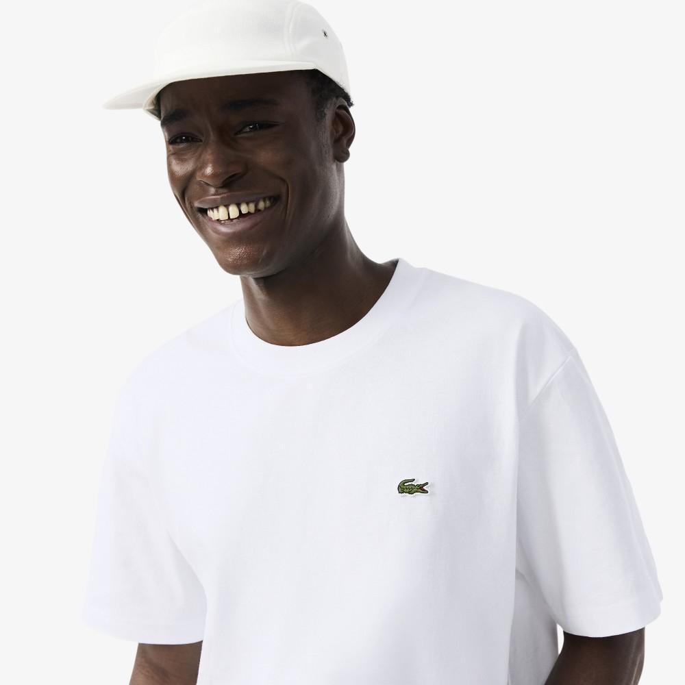 Lacoste Мужская базовая футболка с коротким рукавом свободного кроя TH0876-56G001