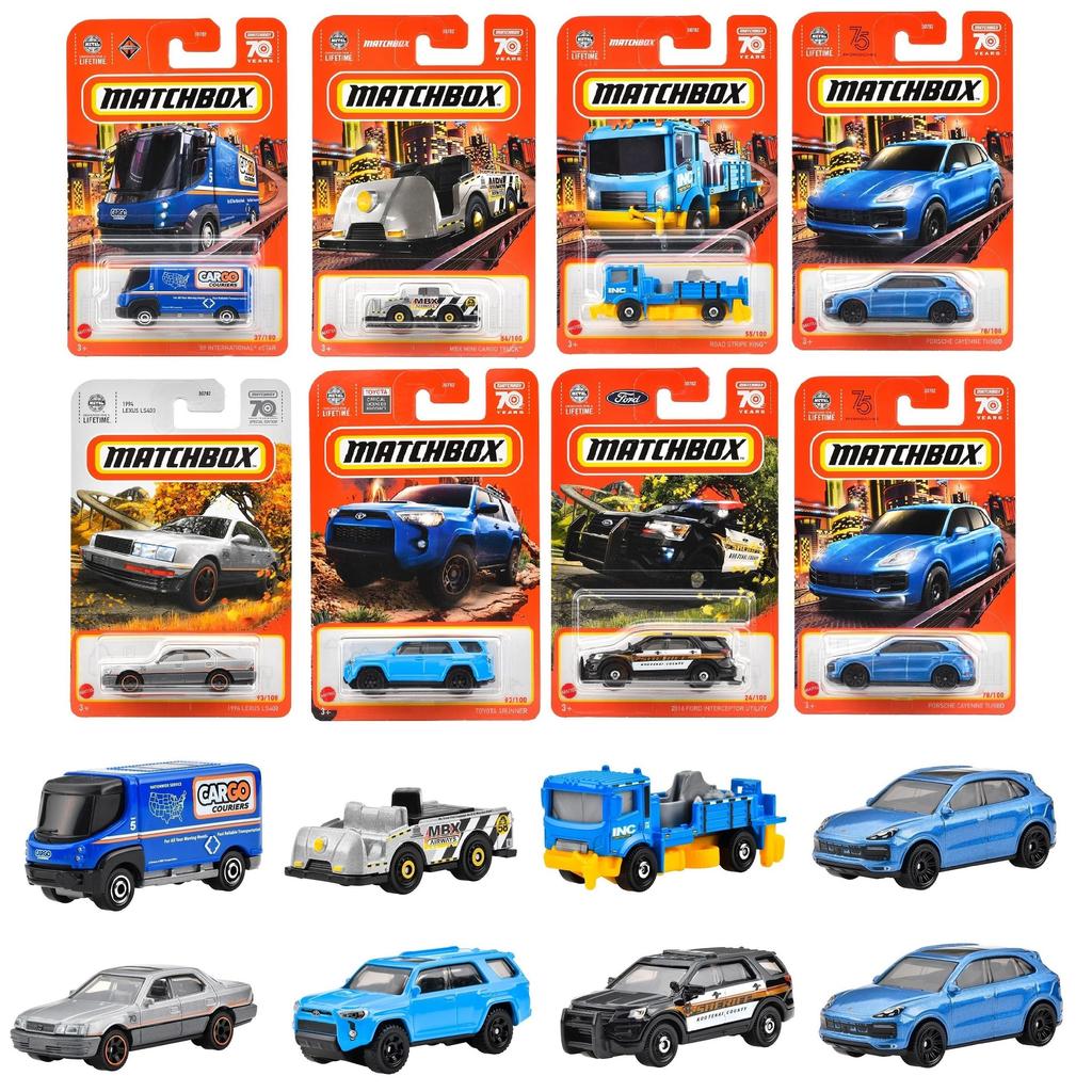 Ассортимент мини-автомобилей Matchbox Basic Car Assortment, проданных в годах и [24 коробки] [3 вверху] 980R-30782