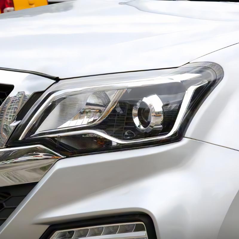 Накладка на переднюю фару Isuzu Ruiwei S Модель 19-23 - Прозрачный корпус фары/Щиток