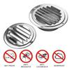 1PC Home Supplies Stainless Steel Grills Air Vent Cover Ducting Ventilation Air Vent Grille Round