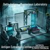 Строительные блоки Delta Military Base Biohazard Scene Набор игрушек-моделей лаборатории