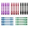5 Pcs Dart Shaft for Steel Tip Multi-color 2BA Thread Lockhole Polished Electroplated Anti-rust Portable Dart Accessories Replacement Dart Pole Set