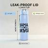 1PC Mama's Bestie Simple Letter Quote Print 750ml Color Plastic Sports Water Bottle Leakproof Flip Straw Lid Suitable for Sports Office Home Use