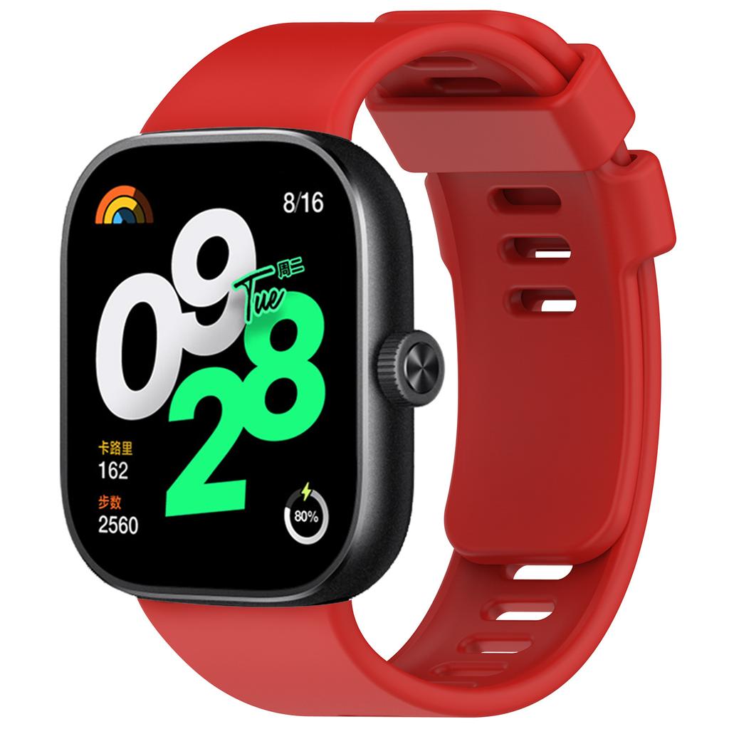 Силиконовый ремешок для Redmi Watch 4 Аксессуары ремешка спорт correa Запасной ремень Оригинальный браслет для Xiaomi mi band 8 pro Ремешок