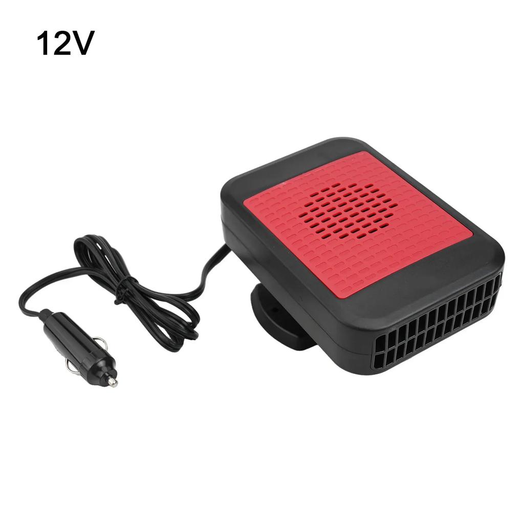Вентилятор охлаждения 12В Нагреватель разморозки Антикоррозийный дизайн Установка на приборную панель Легко установить Изготовлен из АБС-материала