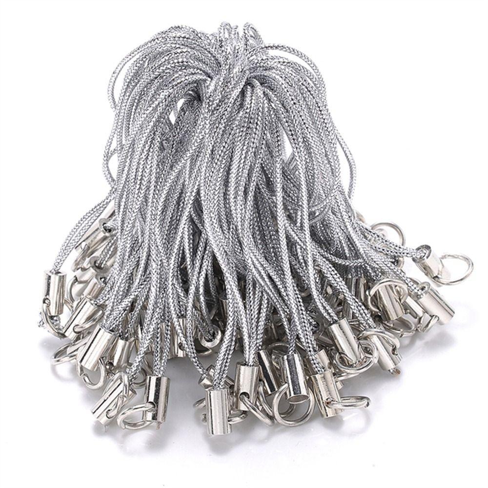 Straps Phone Landyard Jump Ring Lanyard Rope Keychains Cord DIY Keyring Pendant Lanyard Strap Cord