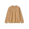Carhartt WIP Свитшот с американским шрифтом Унисекс Свитшот Пыльно-H-Коричневый I025475_07E_XX