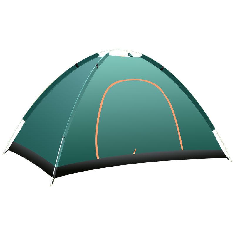 Fully Automatic Portable 3-4 Person Folding Camping Tent - Quick Open Beach Setup.
