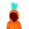 Children Carrot Costume Food Cosplay Suit Jumpsuit Party Pajamas for Role Play