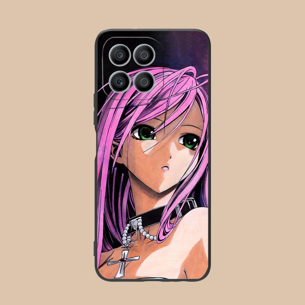 Чехол для телефона Rosario Vampire Мока Акасия для Honor 90 80 70 60 50 30 20 10 9 8 7 Pro S SE Lite 5G Цветная Печать Чехол Чехол