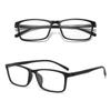 Ultra Light Square Eyeglass Frame Mirror Frame Tr90 Full Plastic Eyeglass Frame  for Men And Women