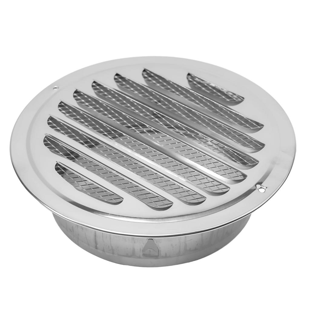 Anti Rust Air Vent Grill Cover Insect Protection Silver