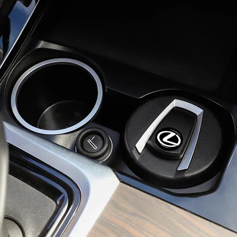 AABGE1 Car Ashtray Garbage Can LED Light Creative Ashtray Accessories for Lexus RX300 RX450 EX300h IS200 IS250 IS300 GS300 NX GS LX GX