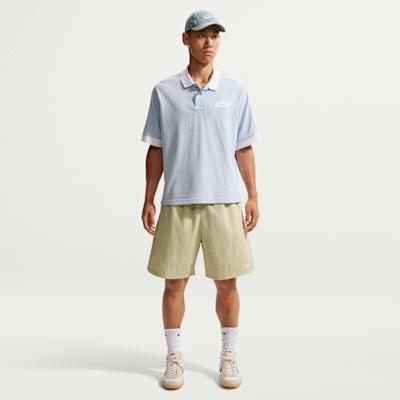 Men's Pants Sportswear Club Casual Shorts Men's Light Khaki/White Moderate Straight Fit Pants