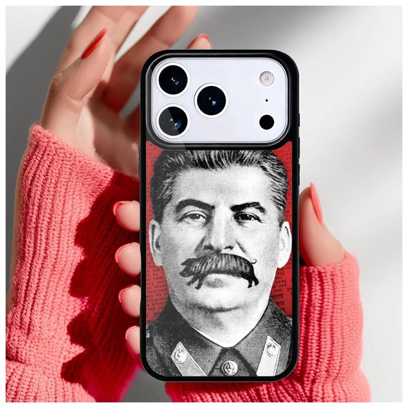 Телефонный чехол СССР Сталин для iPhone 17 Air 16e 15 14 13 Pro Max Задняя крышка для 12 11 Pro Coque