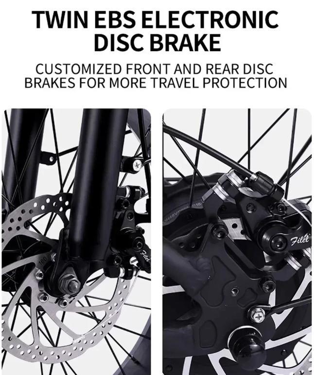 2026 New Ebike BLJ DZ-2030 500W Motor 48V 16AH Battery, Aluminum Alloy Frame, 20-inch Fat Tires, Urban Commuter Electric Bicycle.