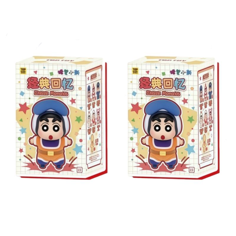TOP TOY Crayon Shinchan Classic Memory Series Vinyl Cute Decorative Pendant Anime Figure Children's Toy Birthday Gift