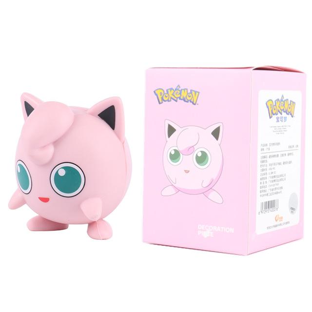 Оригинальная Милая Модель Игрушки Покемон Пикачу Чармандерон Бульбазавр Иви Снорлакс Фигурка Действия Настольное Украшение