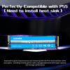 Yousheng PCIe 4.0 M.2 NVMe TLC SSD 64/128/256 ГБ Максимальная скорость чтения 7300 МБ/с Максимальная скорость записи 6800 МБ/с ИИ-вычисления Игры Рабочие станции для тяжелых нагрузок Внутренний твердотельный