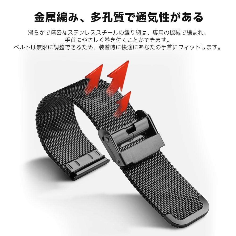 [HVUYAL] Replacement Metal Band for CASIO F-91W Watch, Easy to Install and Remove, Adjustable Length, Rust-Resistant, Unisex, Includes Spring Bars