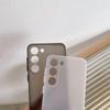 Ультратонкий матовый полупрозрачный чехол для телефона для Samsung Galaxy S26Ultra S26 Pro S25 Edge S24 S23 A57 A37 A27 A17 A07 A54 Note20Ultra Защитная крышка для камеры