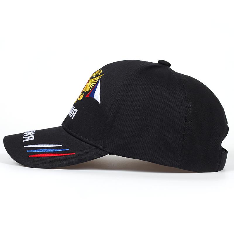 Русская бейсболка Хлопковая кепка Snapback Кепки с вышивкой в виде золотого двуглавого орла Регулируемая хип-хоп шляпа Кепки от солнца Кепки дальнобойщика