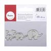 Gabarit de découpage - RAYHER - Famille d'éléphants - 0,8-2,3cm x 0,7-9cm - 2pces - sct.-LS