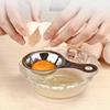 Egg Separator Egg Yolk White Filter Food Grade Eggs Divider Stainless Steel Sieve Kitchen Gadget Baker Tool Egg Extractor