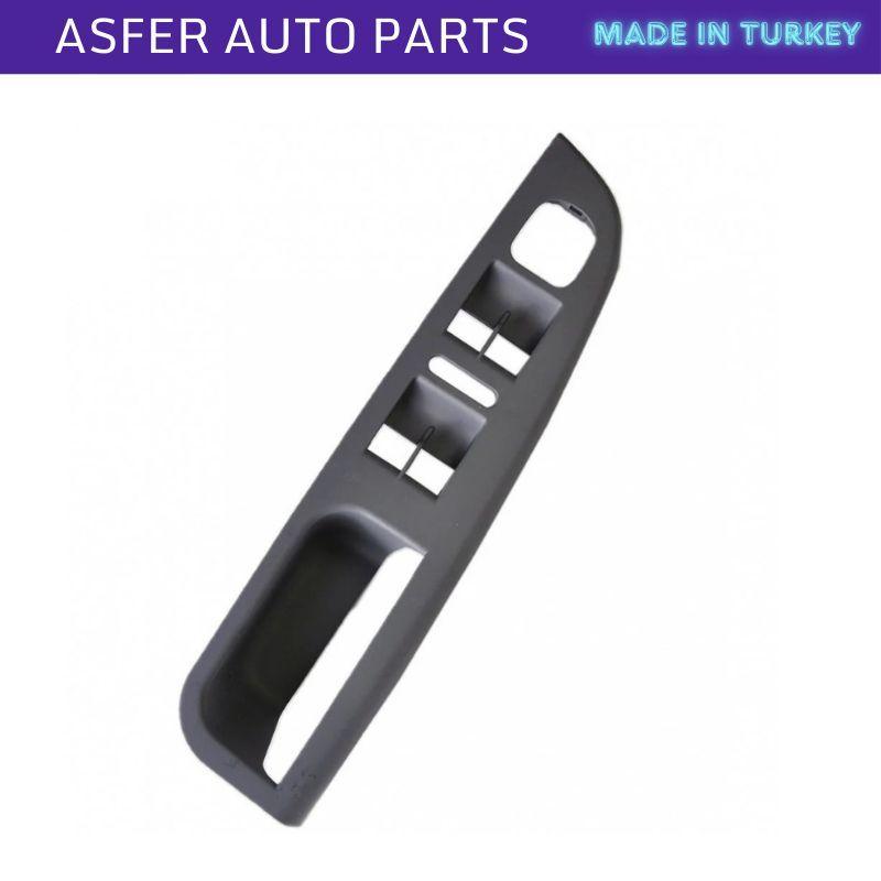 Front Left Window Opening Button Frame Black For Volkswagen Golf Mk5 Jetta Mk5 2004-2009 Oem 1K4867049C 1K4868049