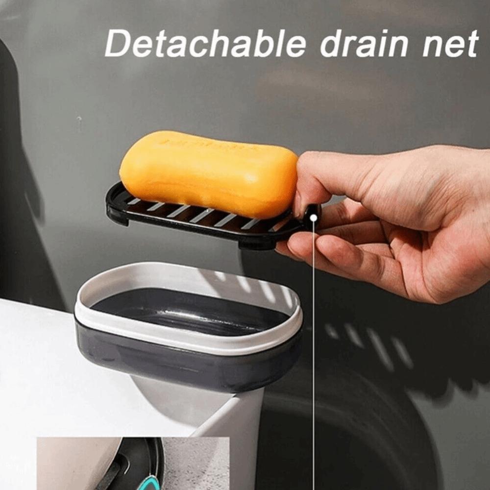 Leak-Proof Travel Soap Dish Reusable Soap Container Household Sealed Soap Rack Hotel