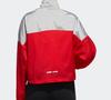 adidas Куртки Женские Красный Серый Многоцветный Воротник-стойка Умеренный Другое GJ9021