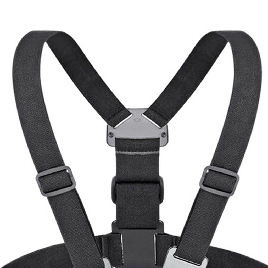 Action Camera Chest Strap Plastic Metal J Seat Fixing Action Camera Chest Mount Harness for Outdoor Cycling