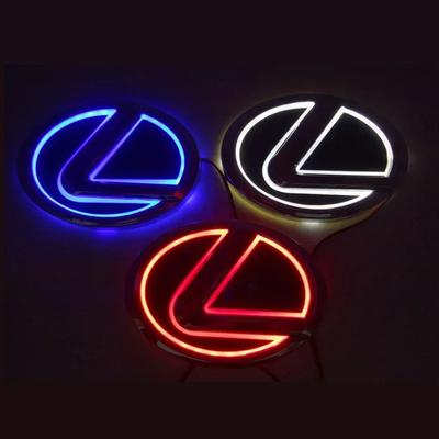 Светодиодная наклейка-логотип на автомобиль 5D LED задний значок для ES250 ES300 ES350 IS250 IS300 RX300 RX330 NX GS GX Автоаксессуары