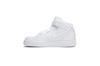 Women's Sneakers Nike Wmns Air Force 1 Mid 07 Leather 'Triple White'