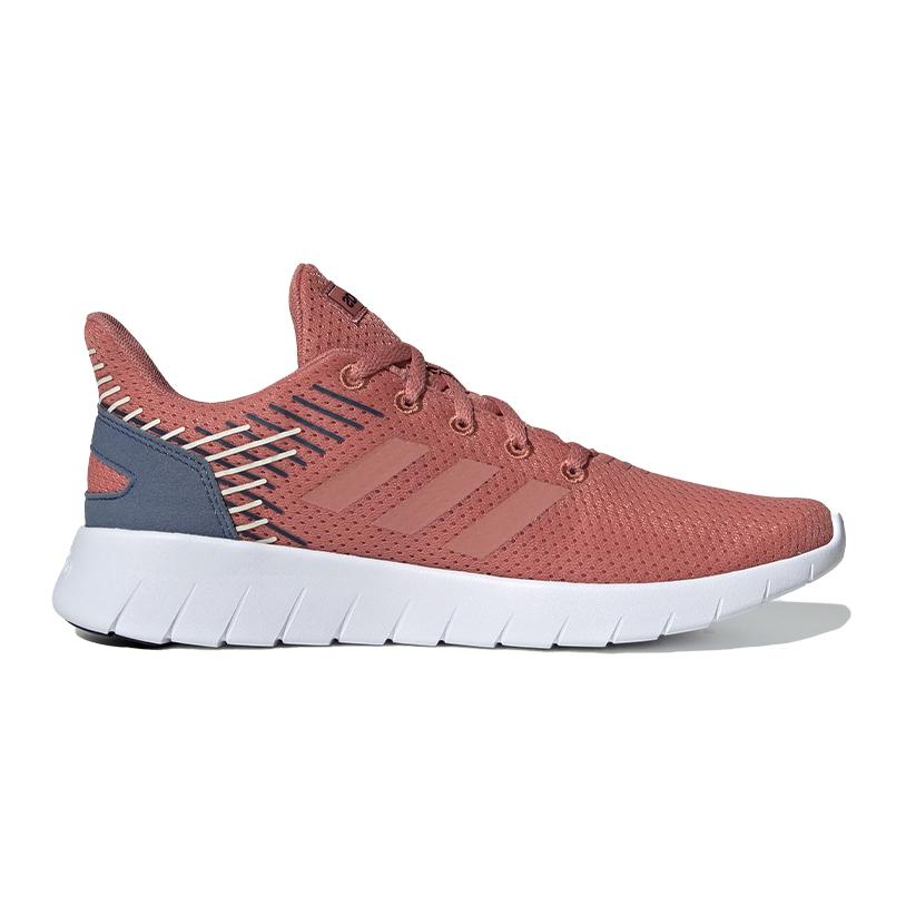 adidas Asweerun Удобная Амортизация Низкий Верх Марафонские Беговые Кроссовки Женские Кроссовки Розовый Голубой EE8502